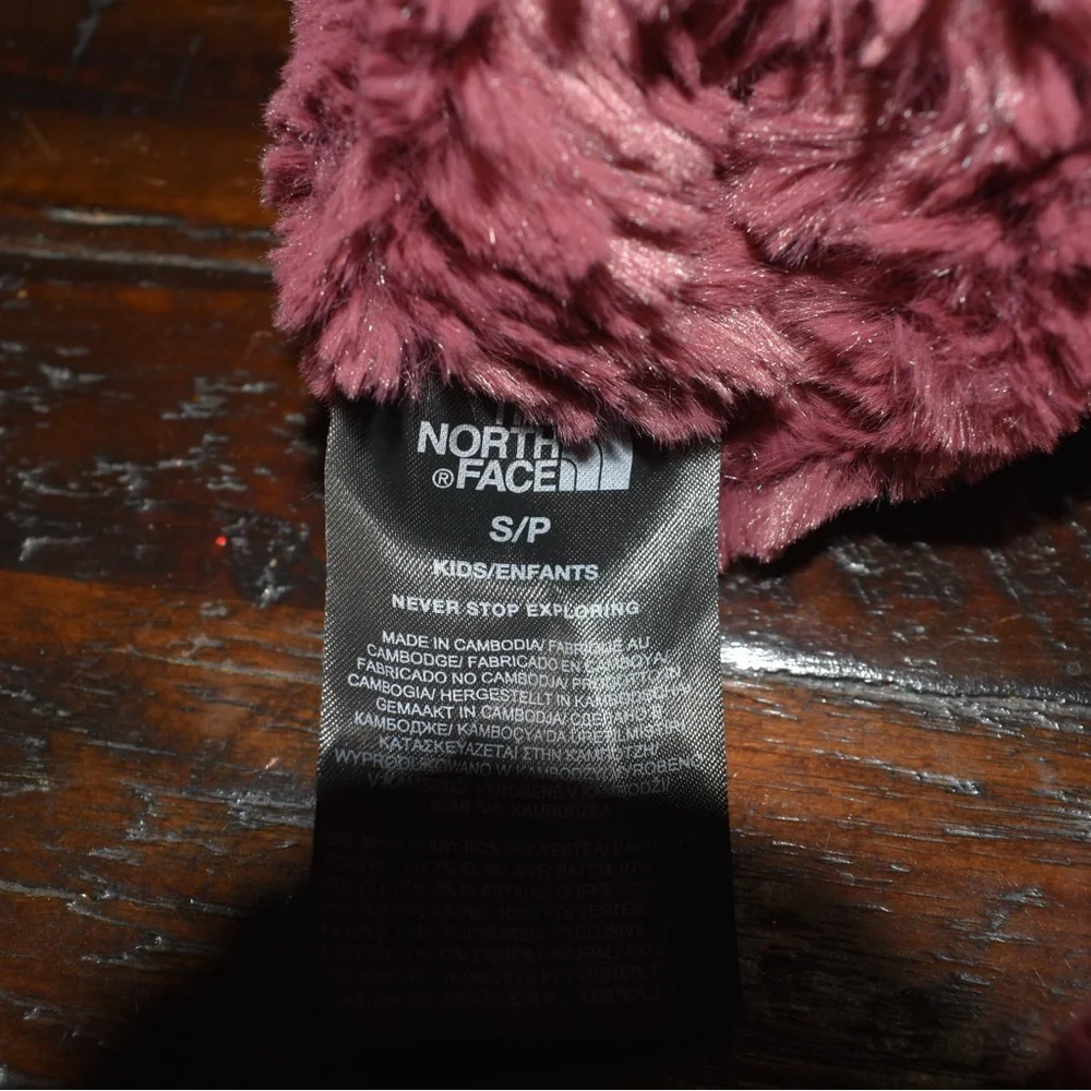 Plush Winter Gloves Youth Small North Face